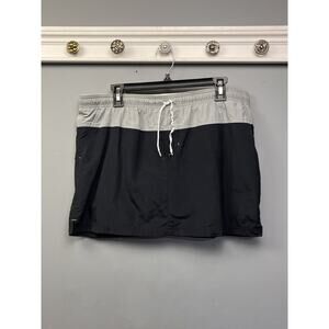 Columbia Skort Women's Large Black Sandy River‎ Outdoor Hiking Color Block